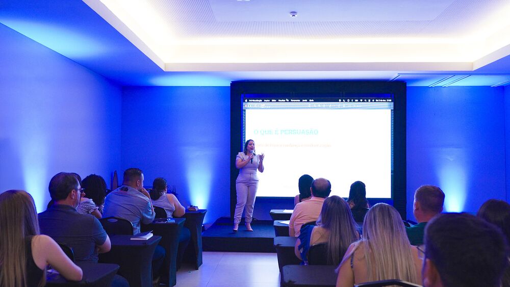 Palestra em auditório
