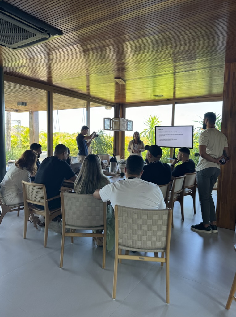 Workshop comercial em grupo pequeno